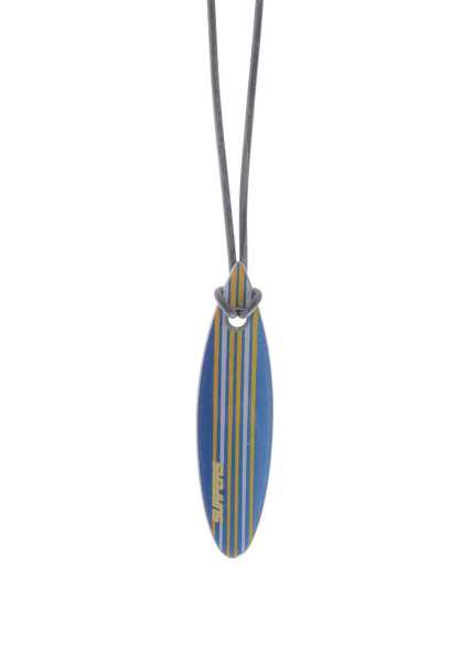 Miniboards Surfboard - Blu Uomo Moda Necklace (M7656)
